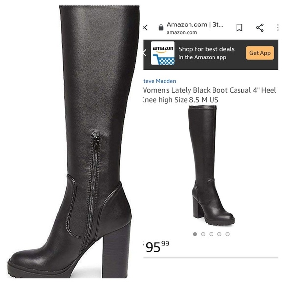 Steve Madden Shoes - Steve Madden closed toe knee high boots